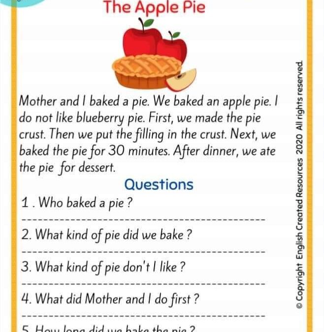 Free Worksheets for Kids